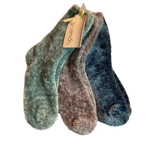 Lemon 3 Pairs Of Woman’s Soft Cozy Socks